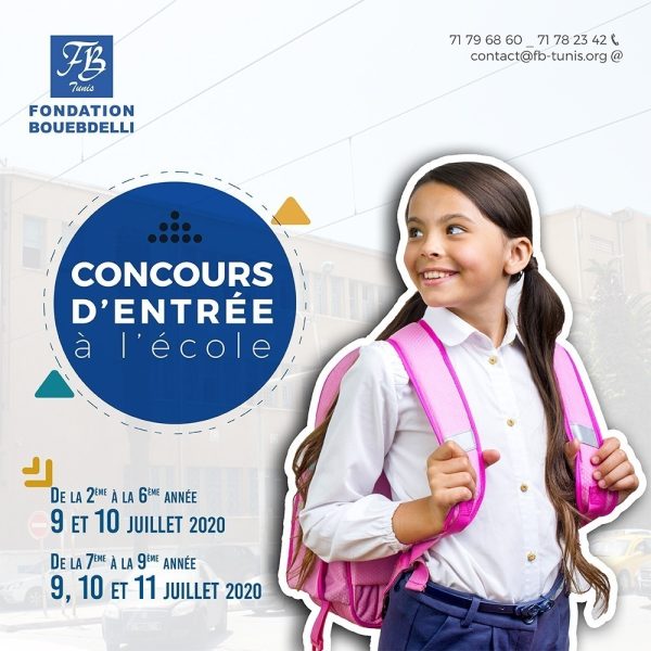 Concour d’entrée_FBT-FBM_2020-2021 Concour d'entrée_FBT-FBM_2020-2021